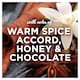 image 2 of Glade Scented Candle Air Freshener Honey & Chocolate 129g