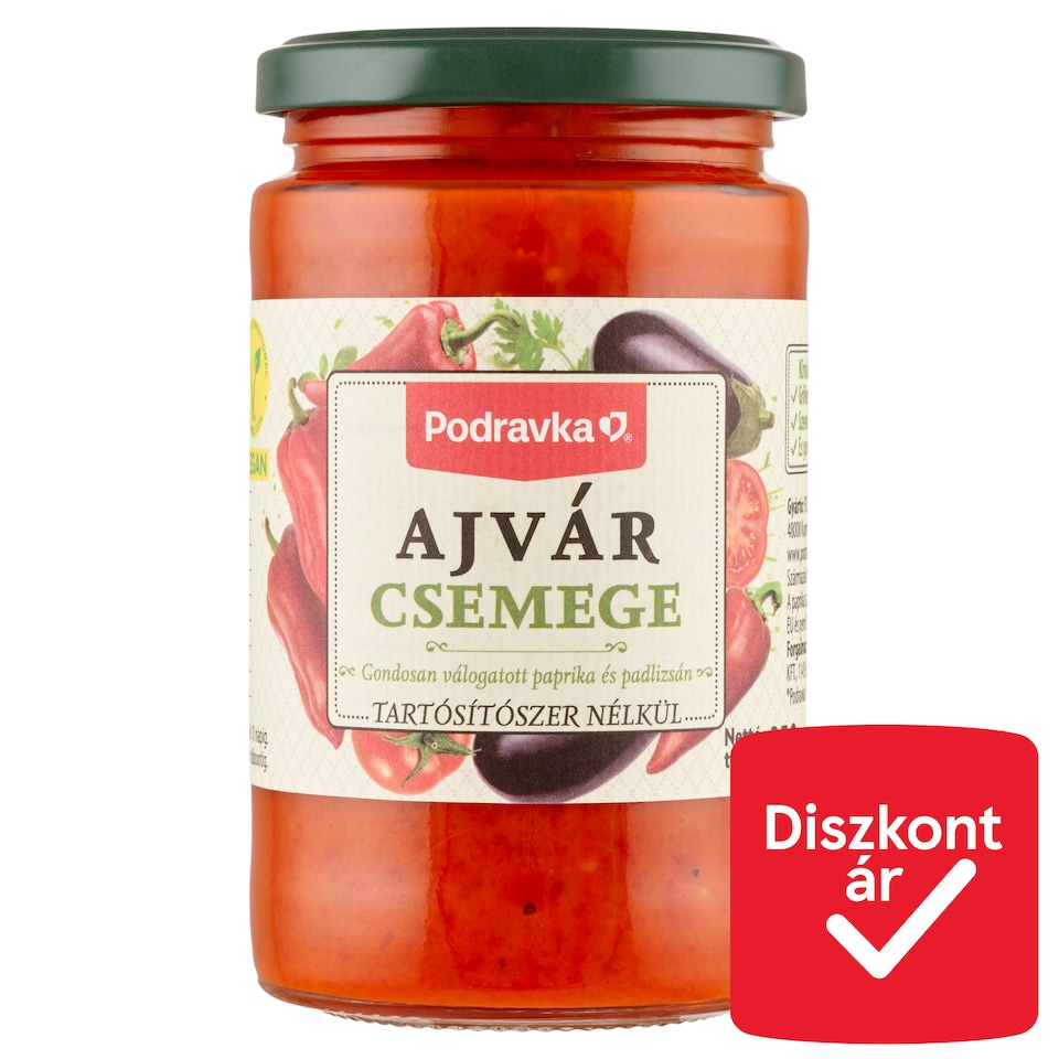 Podravka csemege ajvár 350 g  1. kép
