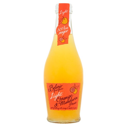 Belvoir Orange Mandarin Light 25cl Tesco Groceries