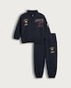 image 4 of F&F Boys 2-Piece Cotton Rich Adventure 23 Wild Explorer Sweatshirt and Joggers Set in Navy