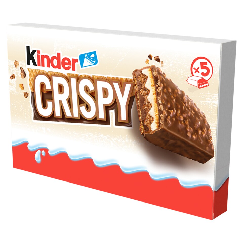 Kinder Crispy Crispy Wafer Coated with Milk Chocolate and Filled with Filling 34 g