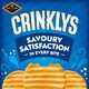 image 3 of Jacob’s Crinklys Salt & Vinegar 30% Less Fat Multipack Snacks 6x23g
