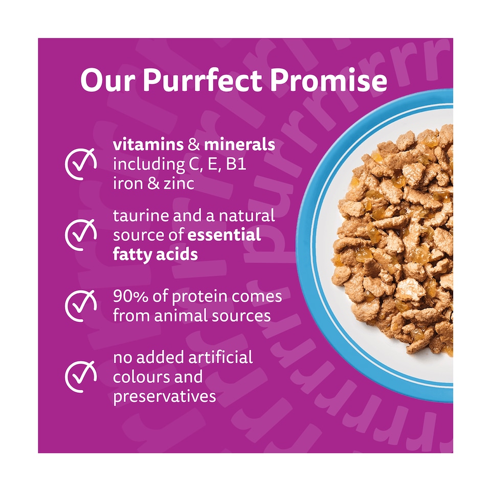 image 1 of Whiskas 7+ Senior Wet Cat Food Fish Favourites in Jelly 12x85g