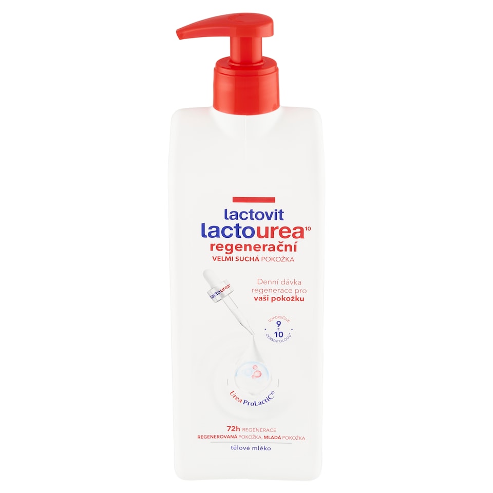 obrázok 1 z Lactovit Lactourea¹⁰ Regeneračné telové mlieko 400 ml