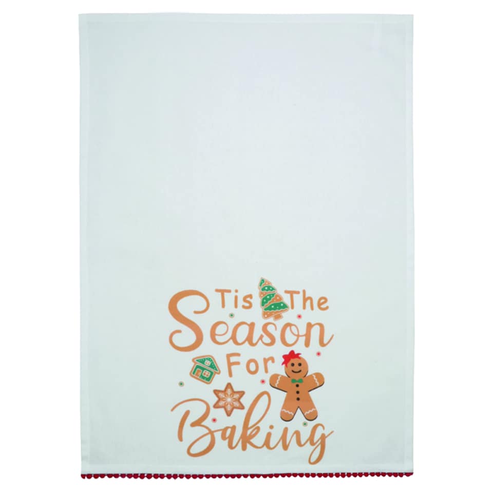 image 1 of F&F Home Gingerbread Tea Towels 50 x 70 cm 2 pcs