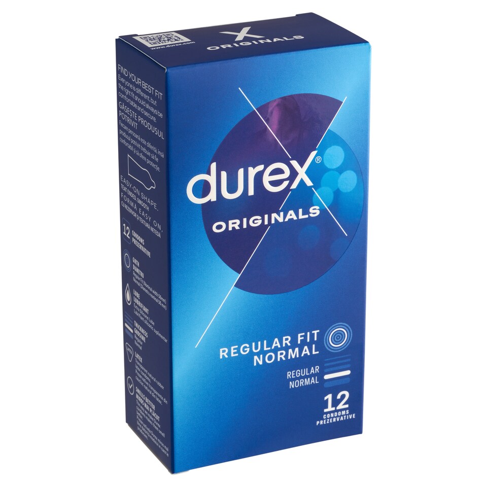 Durex Originals óvszer 12 db  1. kép