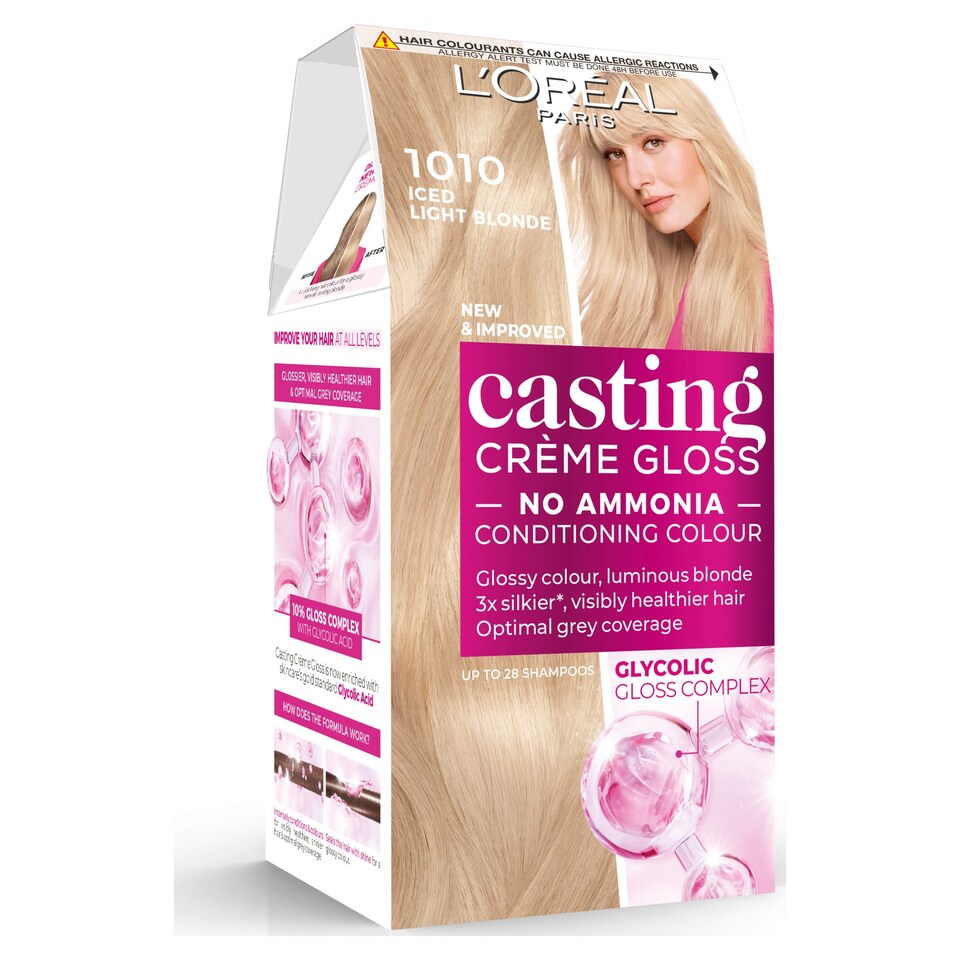 image 1 of L'oreal Casting Creme Gloss Light Iced Blonde 1010 Hair Dye