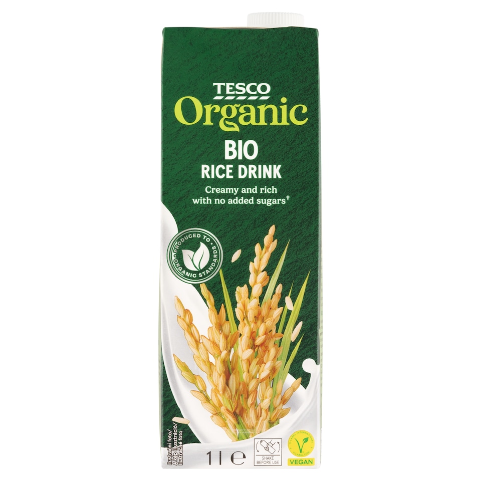 Tesco Organic Rice Drink 1L