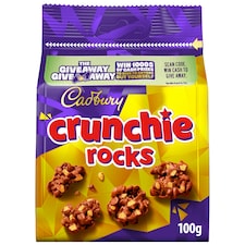 Cadbury Crunchie Rocks Chocolate Bag 100G