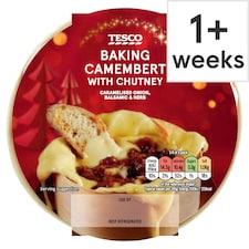 Tesco Baking Camembert with Chutney 285g