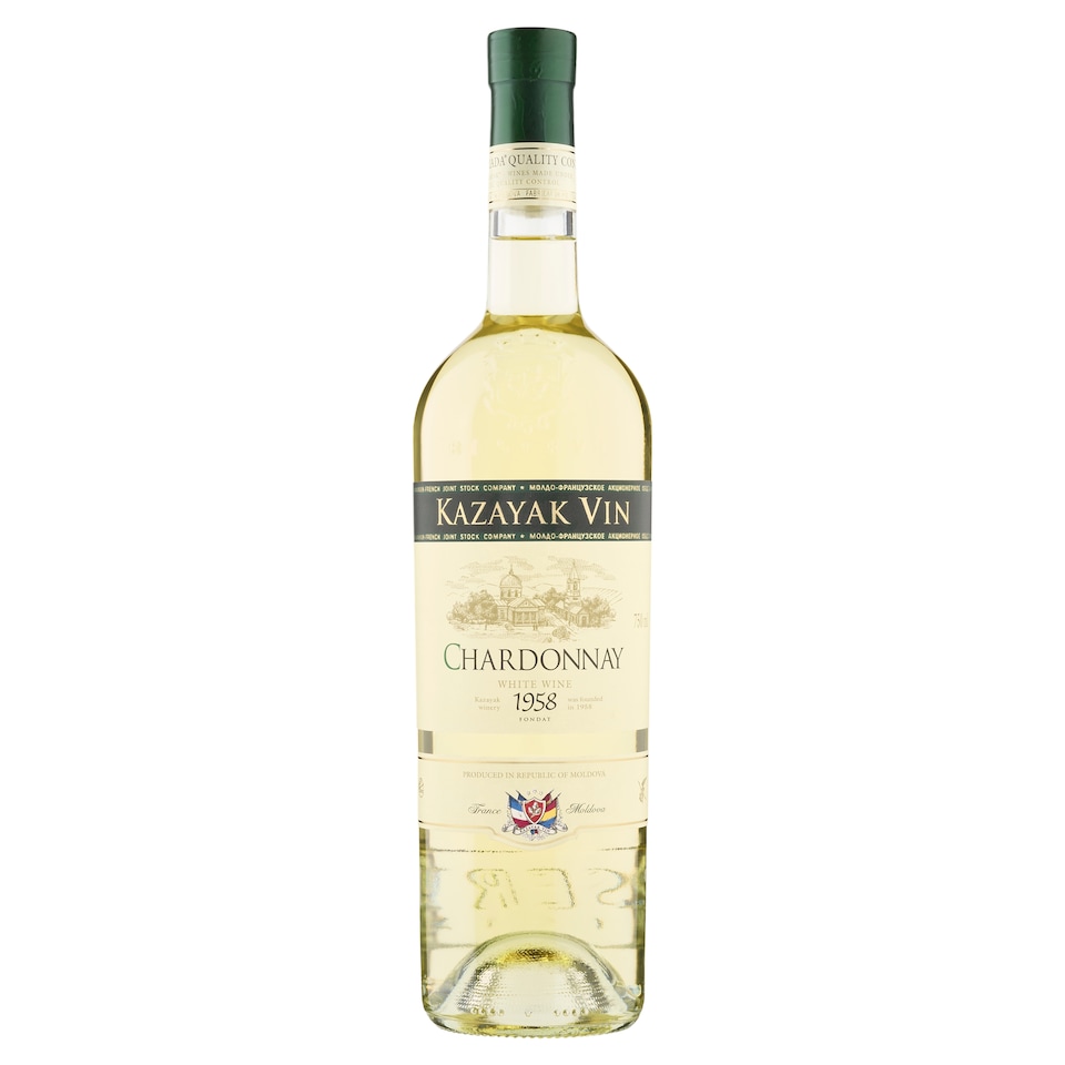Kazayak Vin Chardonnay bílé polosladké víno 750ml