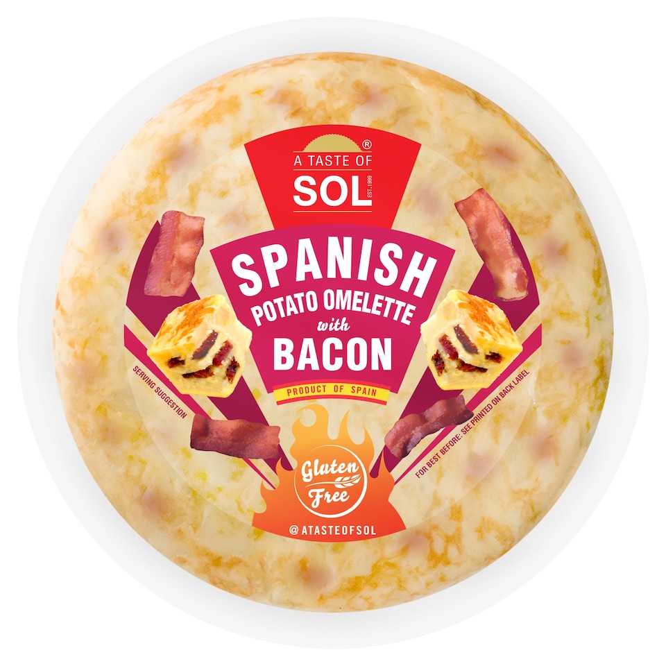 A TASTE OF SOL SPANISH POTATO OMELETTE WITH BACON 200g