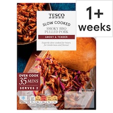 Tesco Slow Cooked Smoky BBQ Pulled Pork 410g