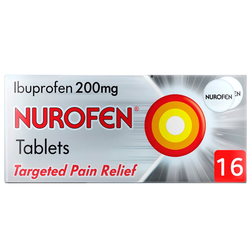 image 1 of Nurofen Targeted Pain Relief Tablets - Ibuprofen 200mg 16s