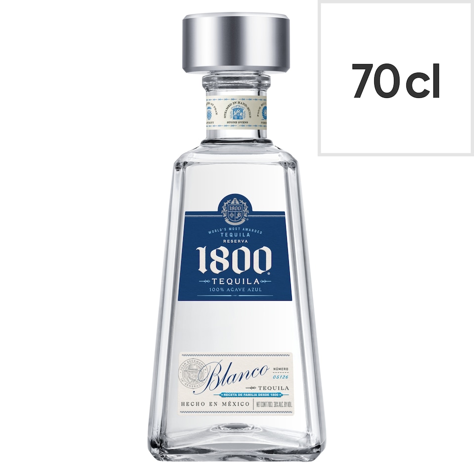 1800 Reserva Silver Tequila 70cl