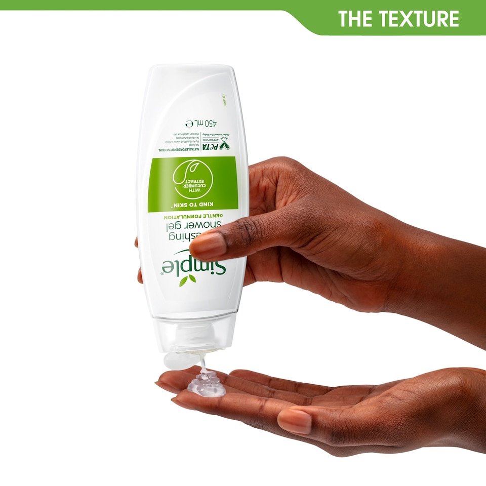 image 1 of Simple Refreshing Kind To Skin Shower Gel Body Wash 450ml