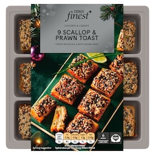 Tesco Finest 9 Scallop & Prawn Toast 180g