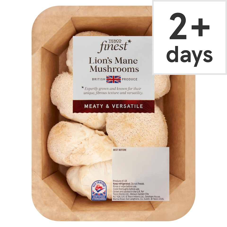 image 1 of Tesco Finest Lions Mane Mushrooms 150g