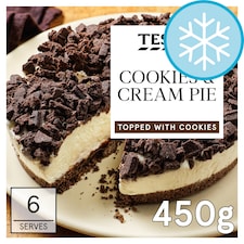 Tesco Cookies and Cream Pie 450g