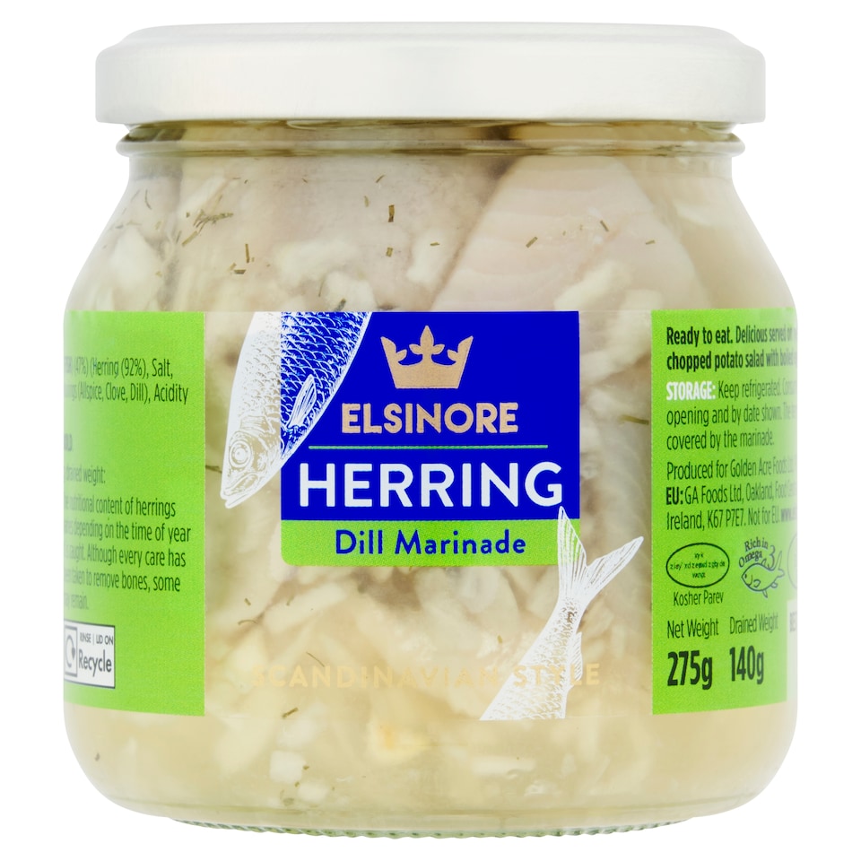 Elsinore Herring In Dill Marinade 275G