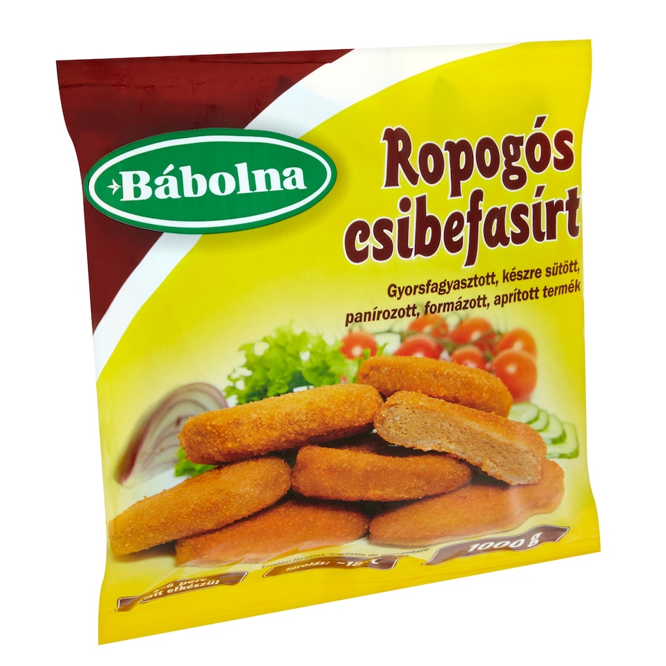image 1 of Bábolna Quick-Frozen, Ready-Fried, Breaded Chicken Meat Loaf 1000 g