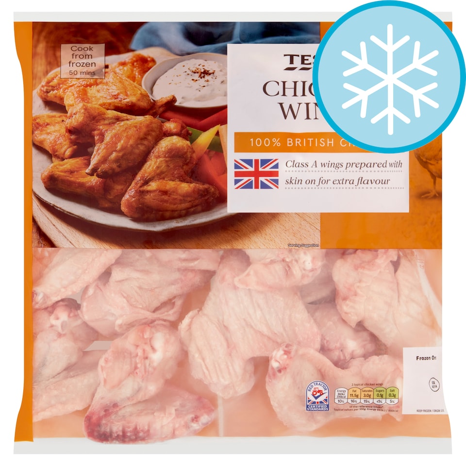 Tesco Chicken Wings 1.5Kg