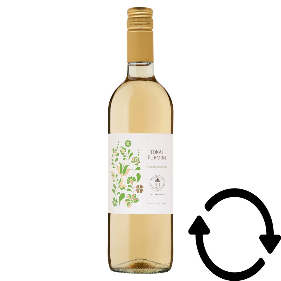 Tokaji Furmint Semi-Sweet White Wine 11% 750 ml