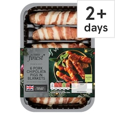 Tesco Finest Chipolata Pigs In Blankets 222G