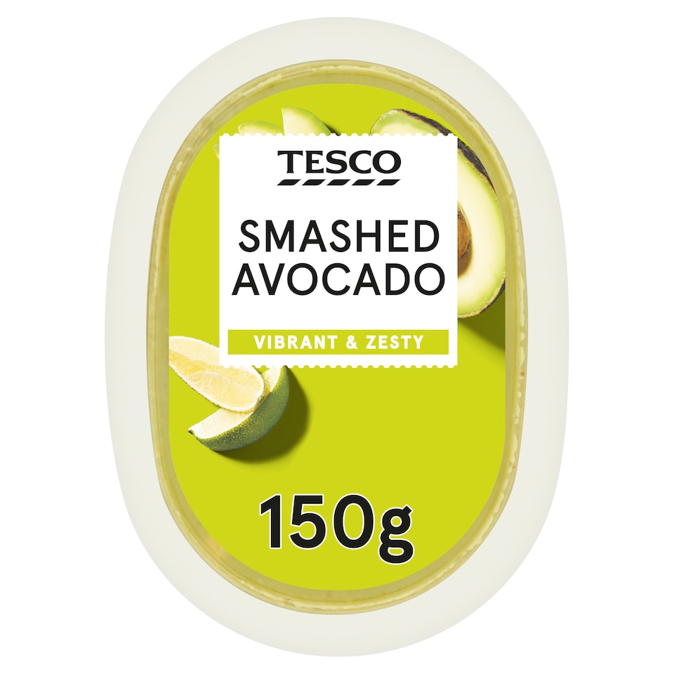 Tesco Smashed Avocado Vibrant & Zesty 150g