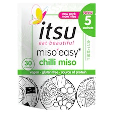itsu chilli miso easy soups 5 Sachets 100g
