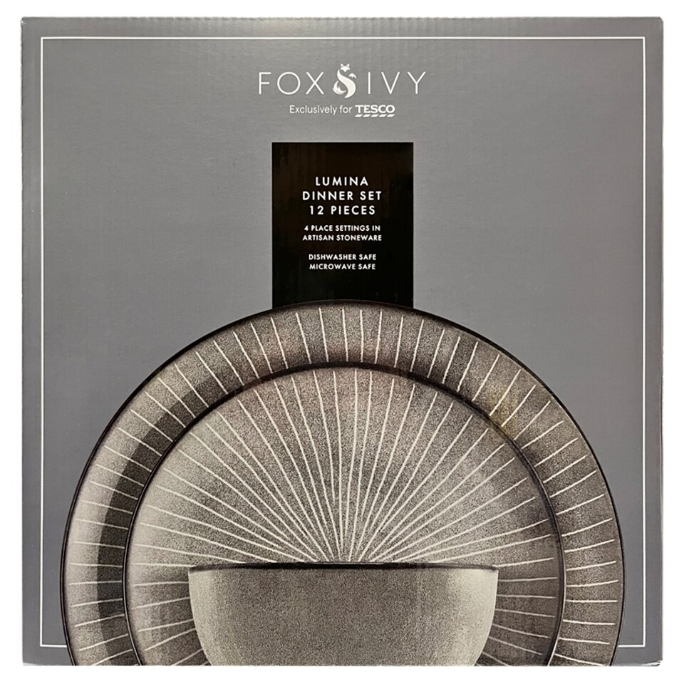 Fox & Ivy Lumina Dinner Set 12 pcs