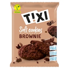 Tixi Soft Brownie Biscuit with Chocolate and Cocoa 50g