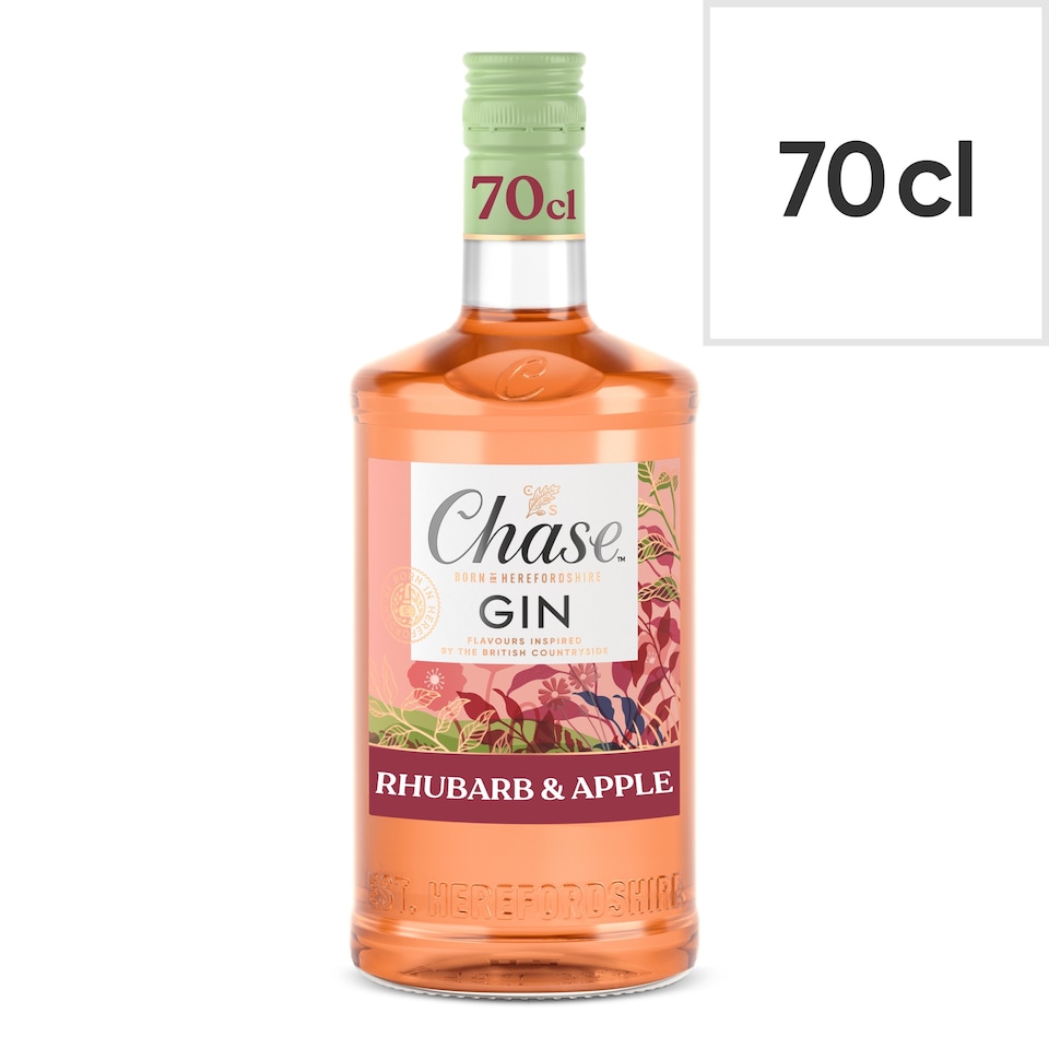 image 1 of Chase Rhubarb & Bramley Apple Gin 70cl