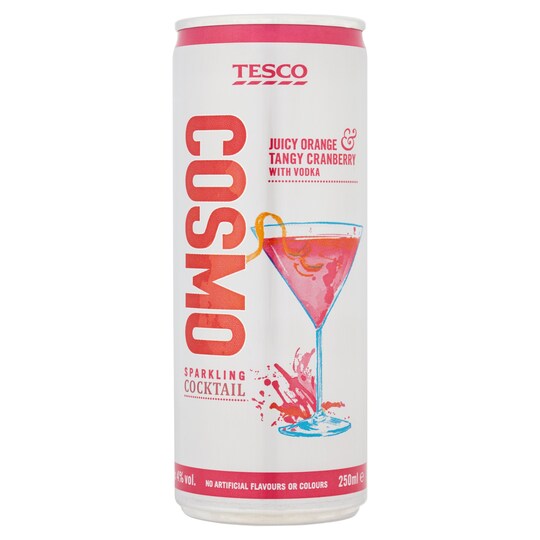 Tesco Cosmo Cocktail 250Ml Tesco Groceries