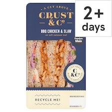 Crust & Co BBQ Chicken & Slaw Sandwich 211g