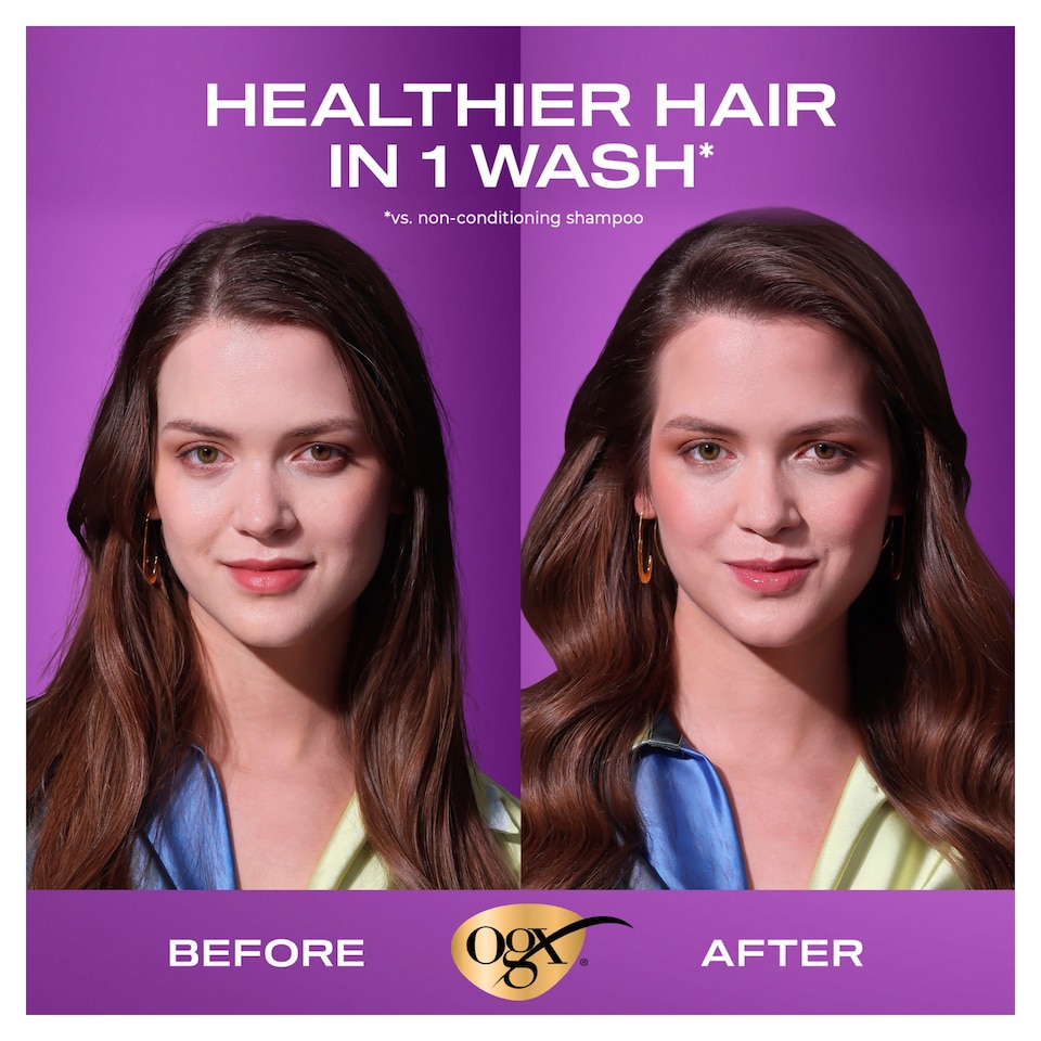 image 1 of OGX Thick & Full + Biotin & Collagen Conditioner 385ml