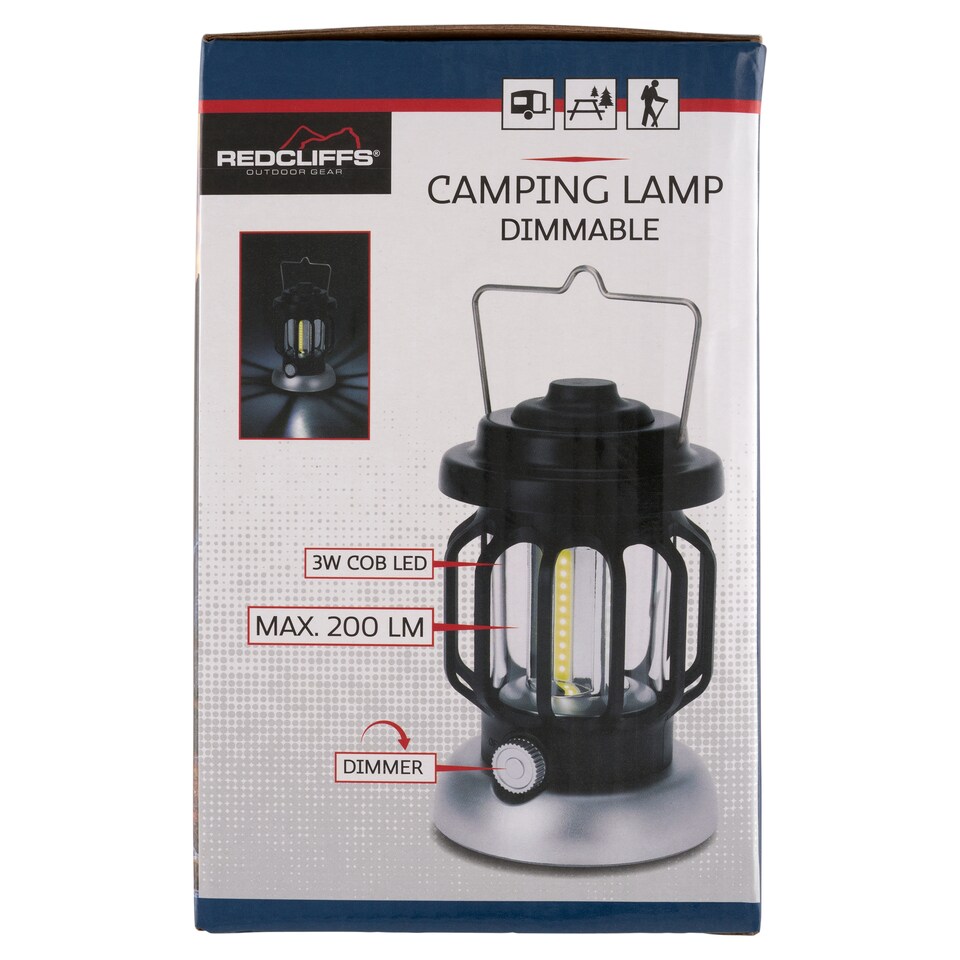 Redcliffs Camping Lamp Dimmable