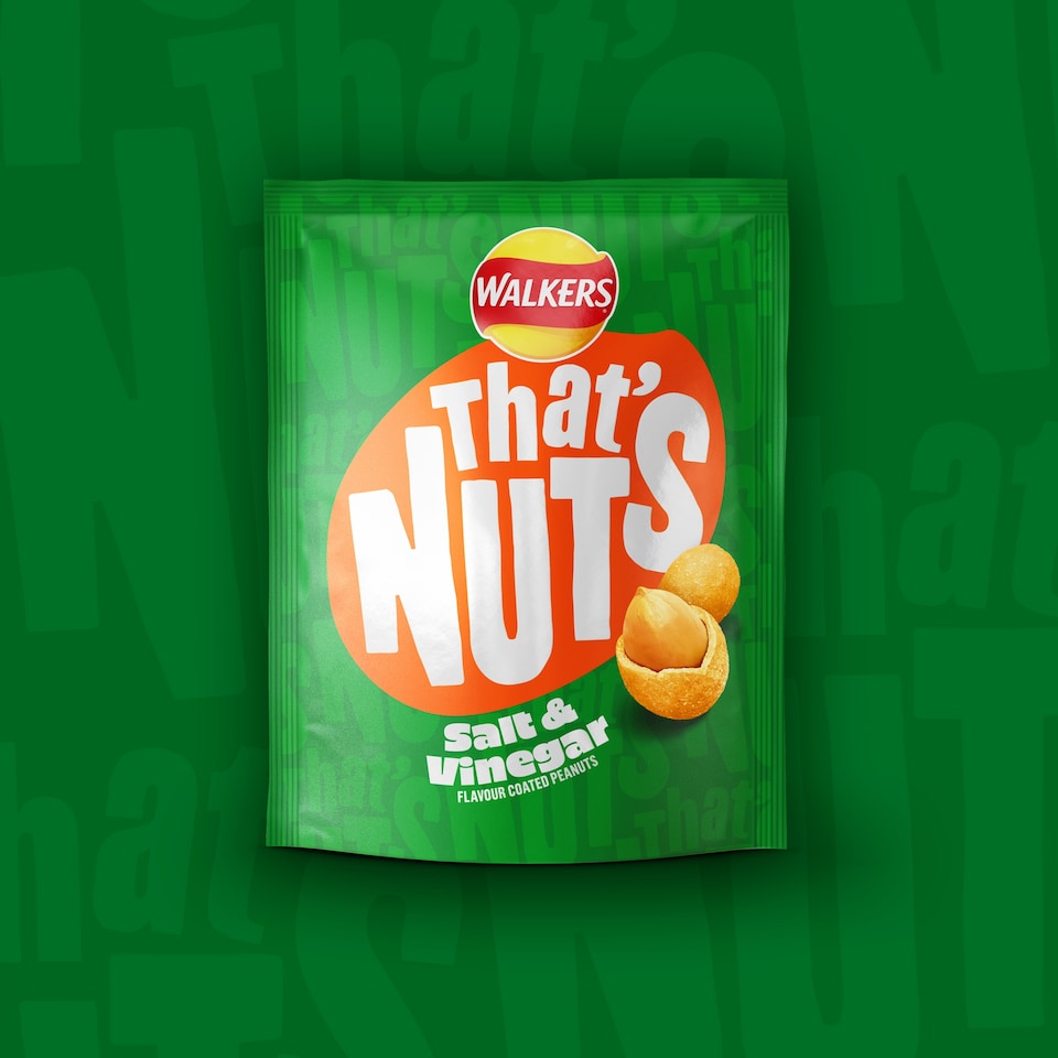image 1 of Walkers Thats Nuts Salt & Vinegar 160g