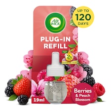 Air Wick Plug-In Refill Berries & Peach Blossom Air Freshener 19ml