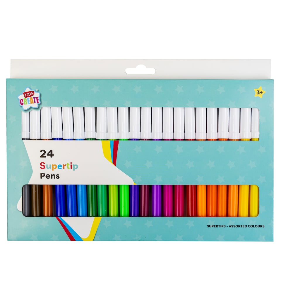 Kids Create 24 Pack Supertips