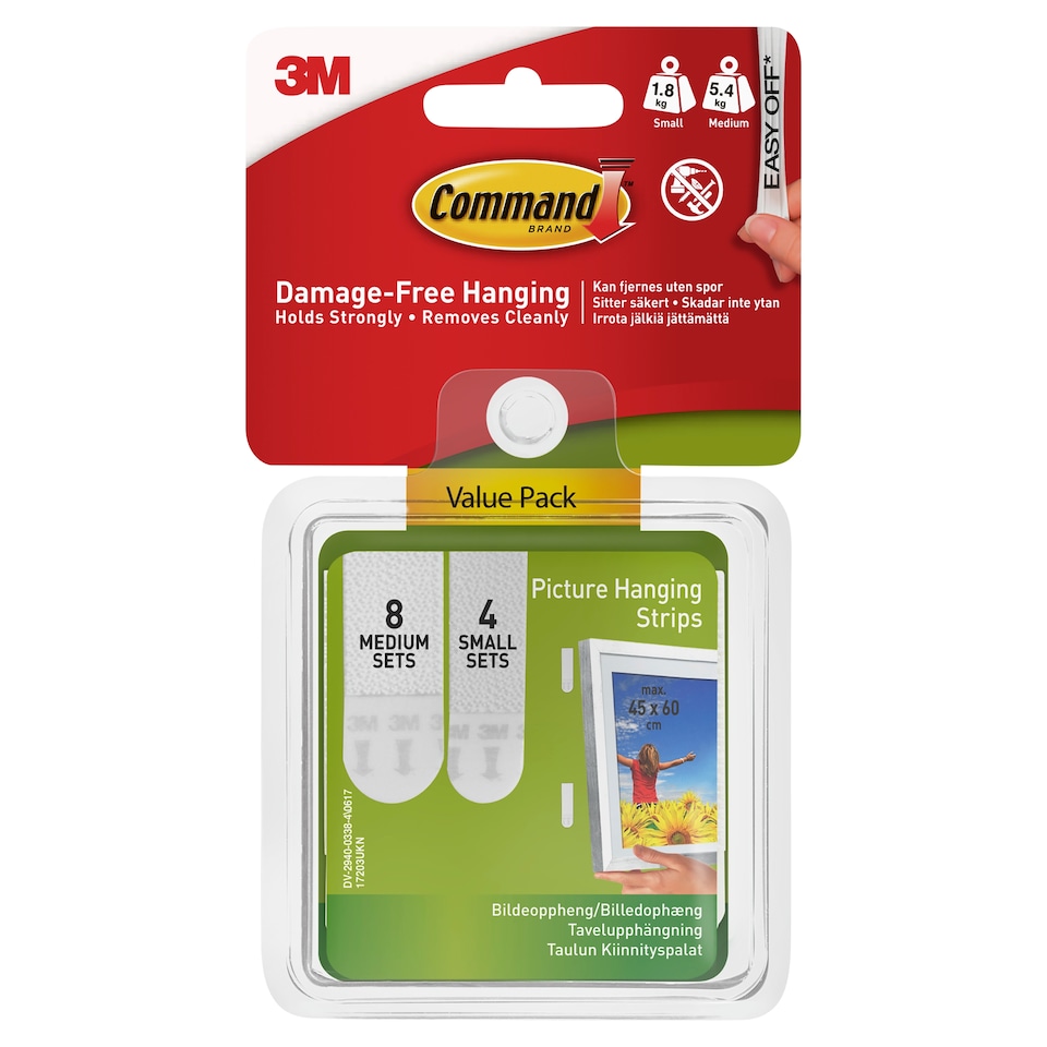 Command Picture Hanging Strips Combo Pack