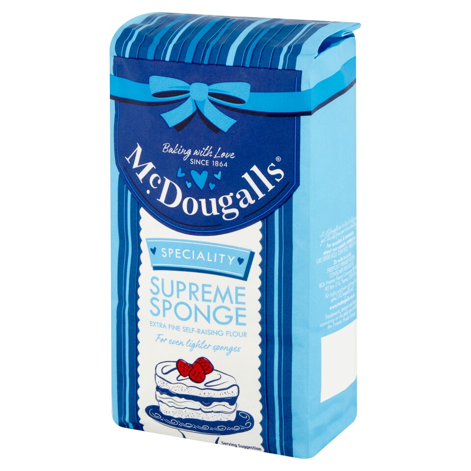image 1 of Mcdougalls Self Raising Supreme Sponge Flour 1Kg