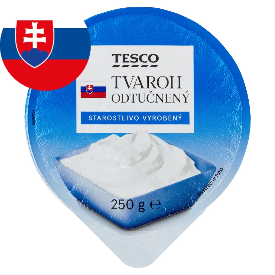 Tesco Cottage Cheese Defatted 250 g