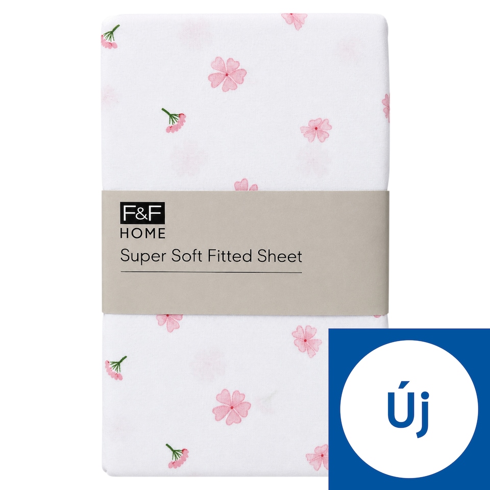 F&F Home Flower gumis lepedő 180 cm x 200 cm