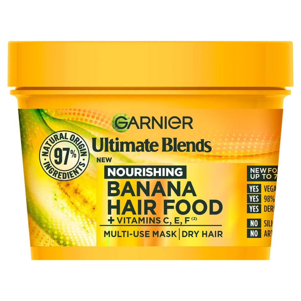 image 1 of Garnier Ultimate Blends Hair Food Banana 3in1 Mask 400ml