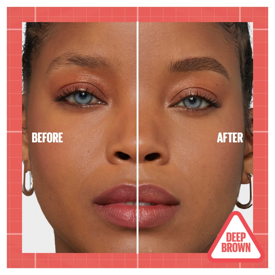 image 1 of Maybelline Build-A-Brow 2-in-1 Brow Pen, Deep Brown
