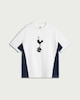 image 4 of Tottenham Hotspur Pure Cotton Cockerel Print T-Shirt in White