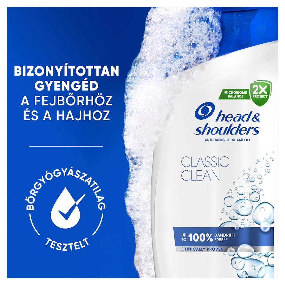 image 1 of Head & Shoulders Classic Clean Anti Dandruff Shampoo 500ml for Daily Use. Clean Feeling