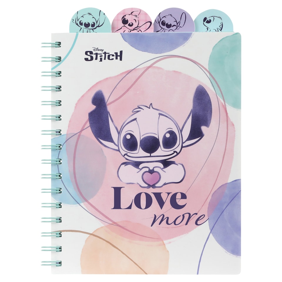 obrázok 1 z Disney Stitch špirálový zápisník A5 100 listov