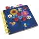 image 1 of LEGO Icon Botanicals Tab Notebook 158 × 158 mm, 192 dotted pages